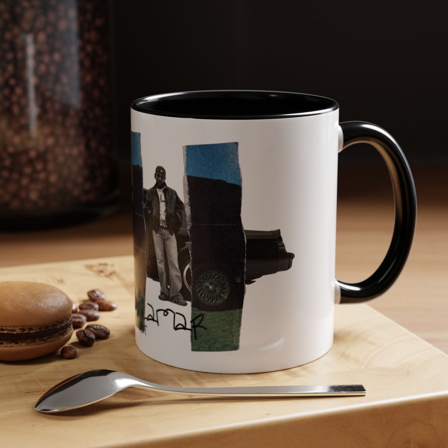 Kendrick Lamar GNX x Good Kid, M.A.A.D City Mashup Mug – Hip-Hop Fan Art Accent Coffee Cup