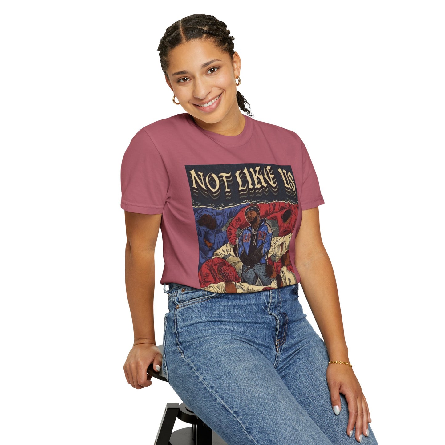 Kendrick Lamar "Not Like Us" Comic Cover - T-shirt