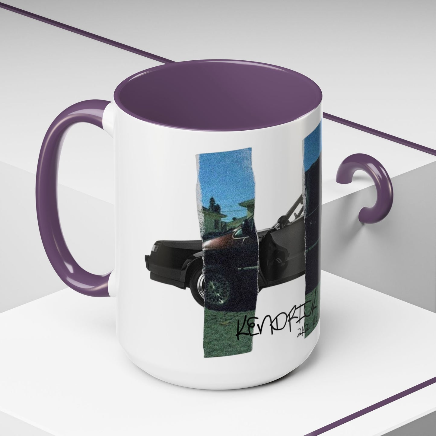 Kendrick Lamar GNX x Good Kid, M.A.A.D City Mashup Mug – Hip-Hop Fan Art Accent Coffee Cup