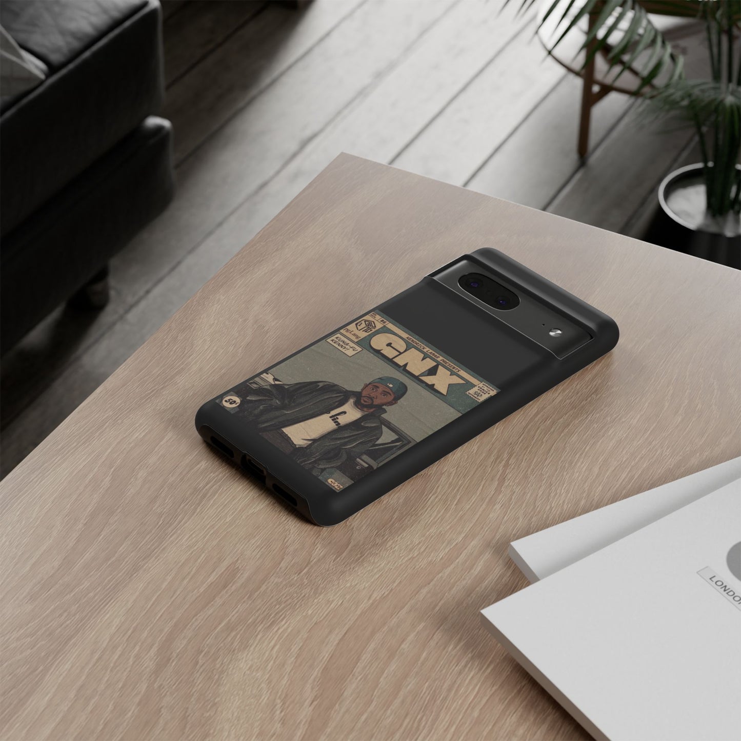 Kendrick Lamar "GNX" Comic Book Phone Case – Tough Shockproof Cover for iPhone, Samsung, & More