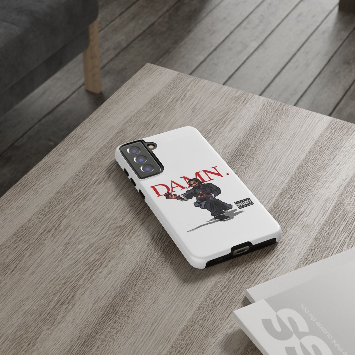 Kendrick Lamar “Kung Fu Kenny” DAMN Album Tough Phone Case – Shockproof Dual Layer Cover