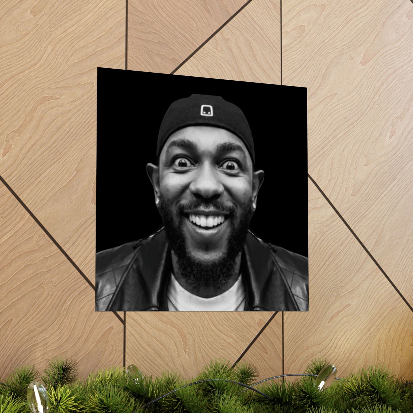 Kendrick Lamar Meme Face Mustard - Matte Posters