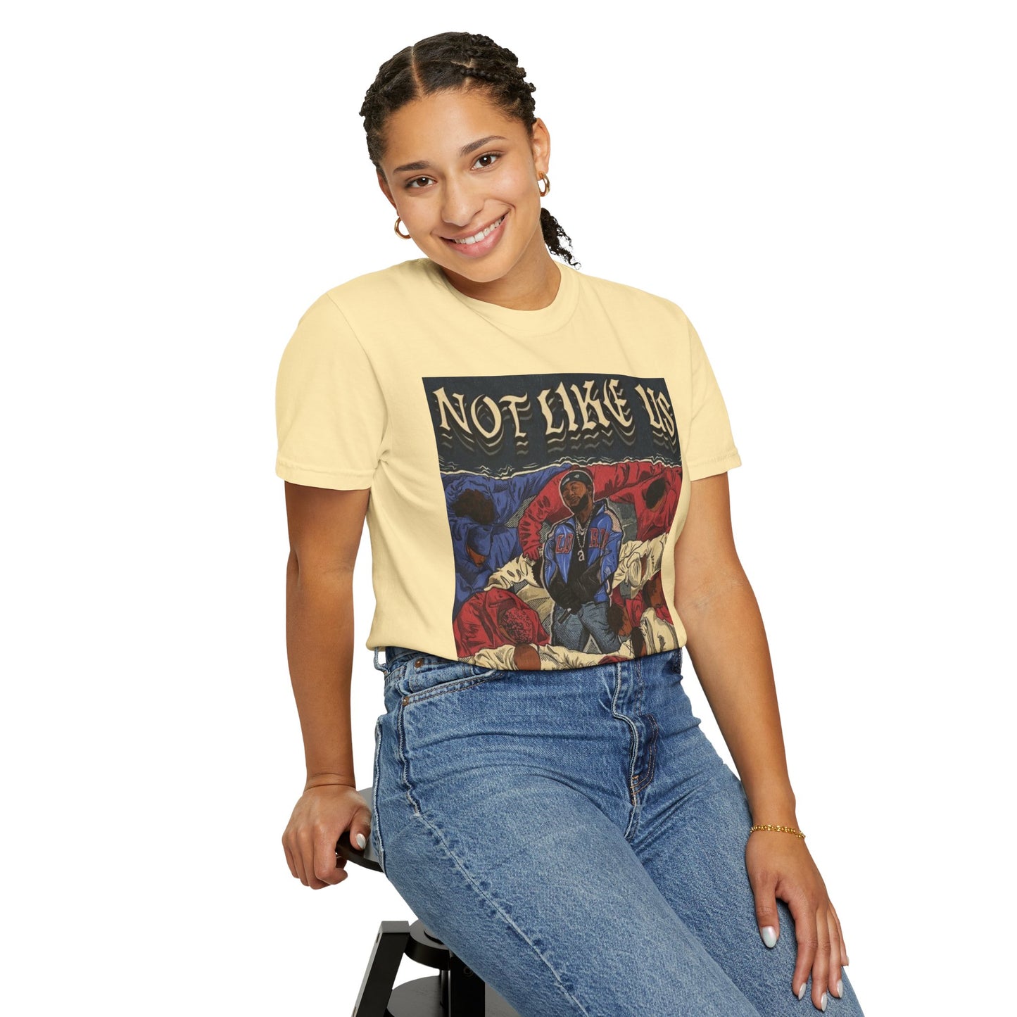 Kendrick Lamar "Not Like Us" Comic Cover - T-shirt