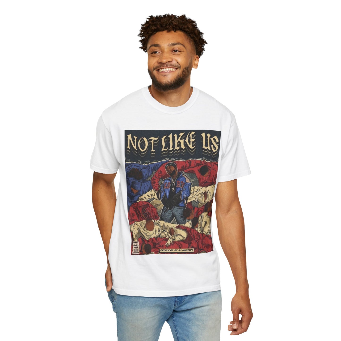 Kendrick Lamar "Not Like Us" Comic Cover - T-shirt