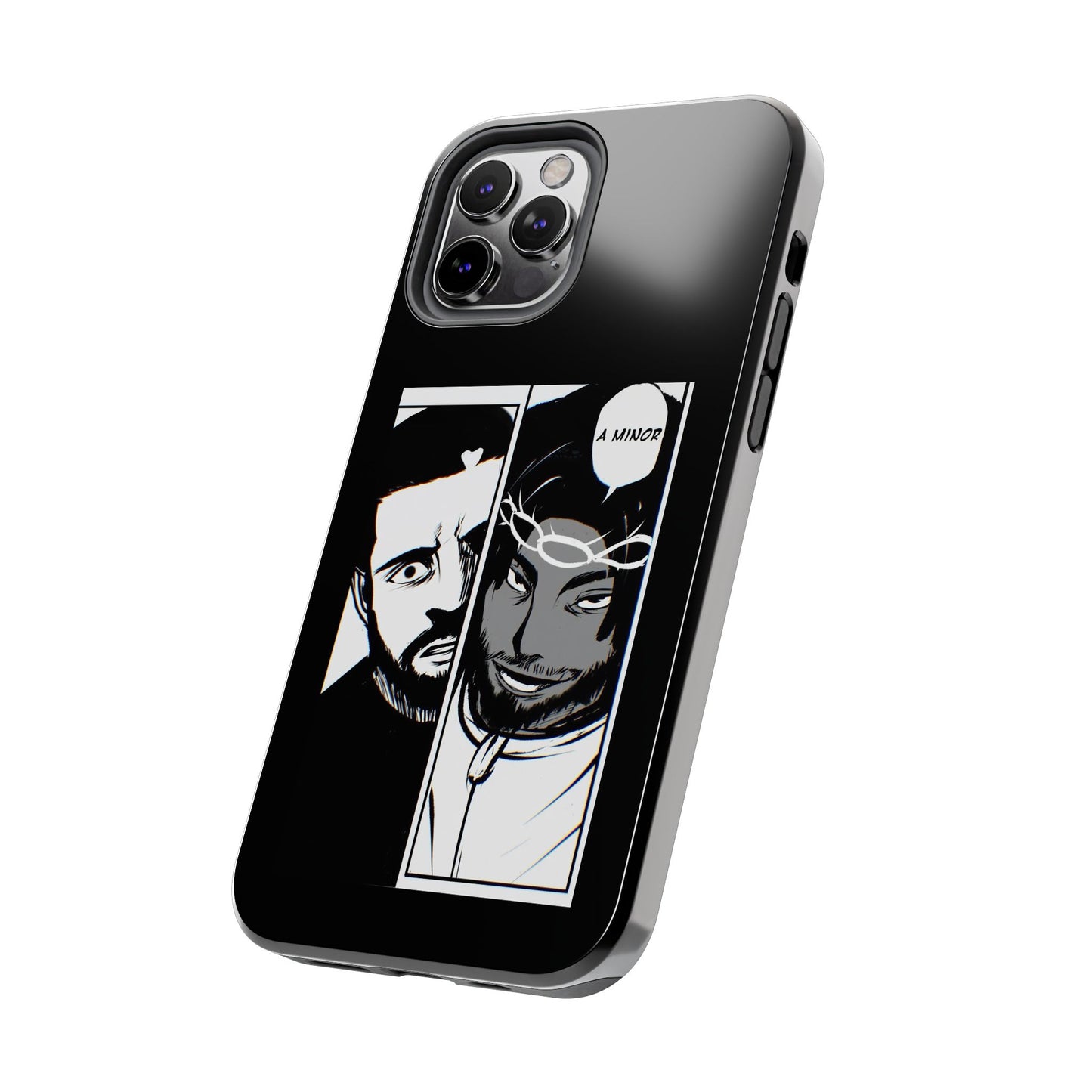 Kendrick Lamar Drake Anime Battle - Phone Case