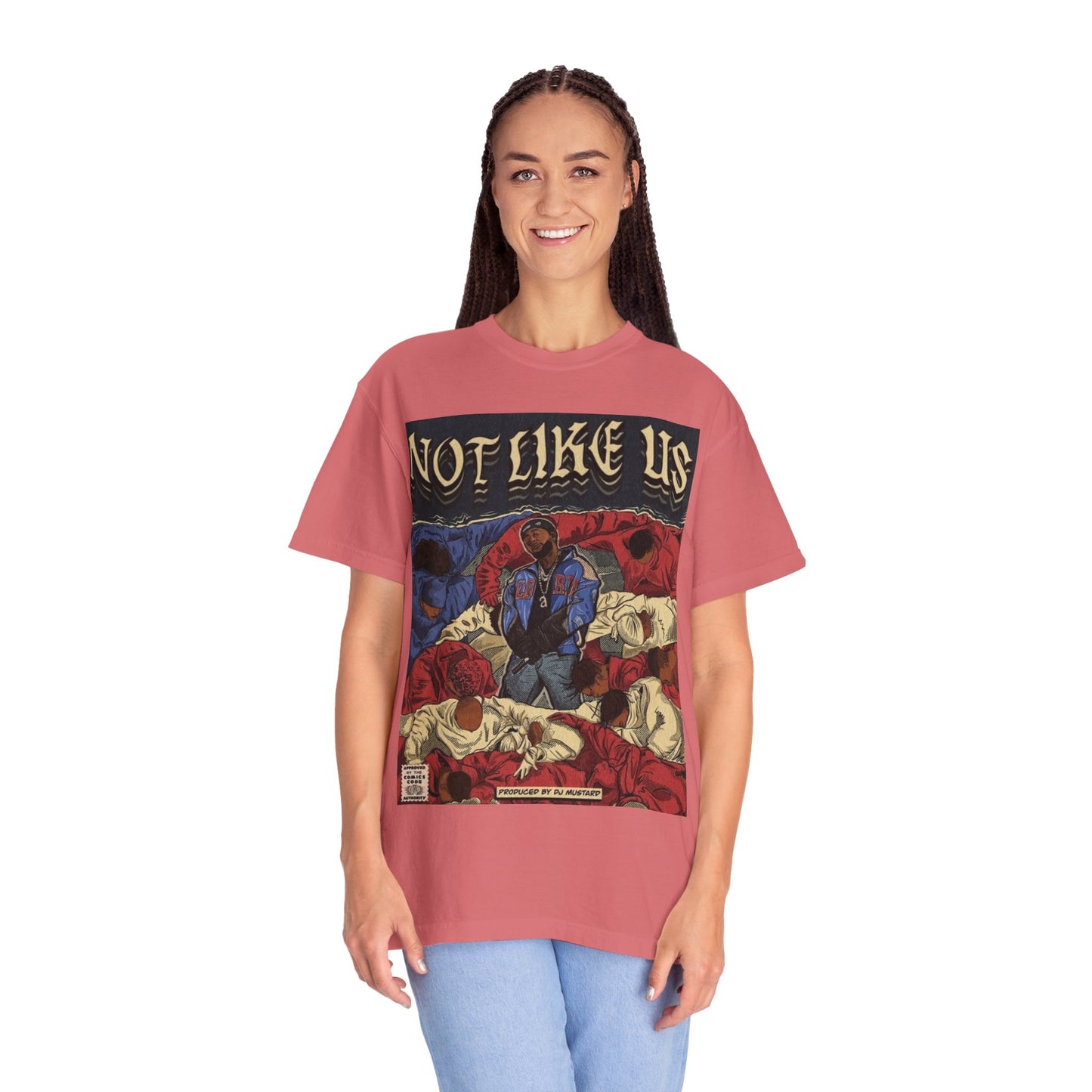 Kendrick Lamar "Not Like Us" Comic Cover - T-shirt