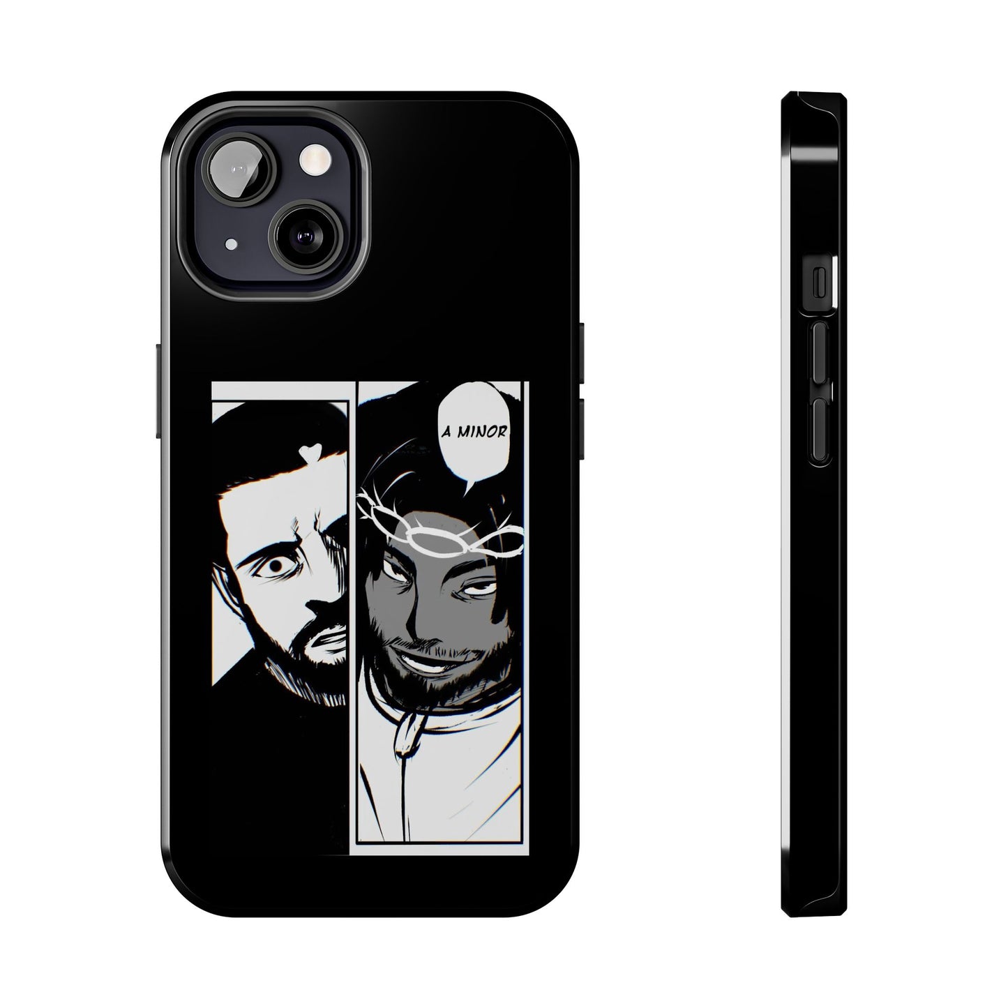 Kendrick Lamar Drake Anime Battle - Phone Case