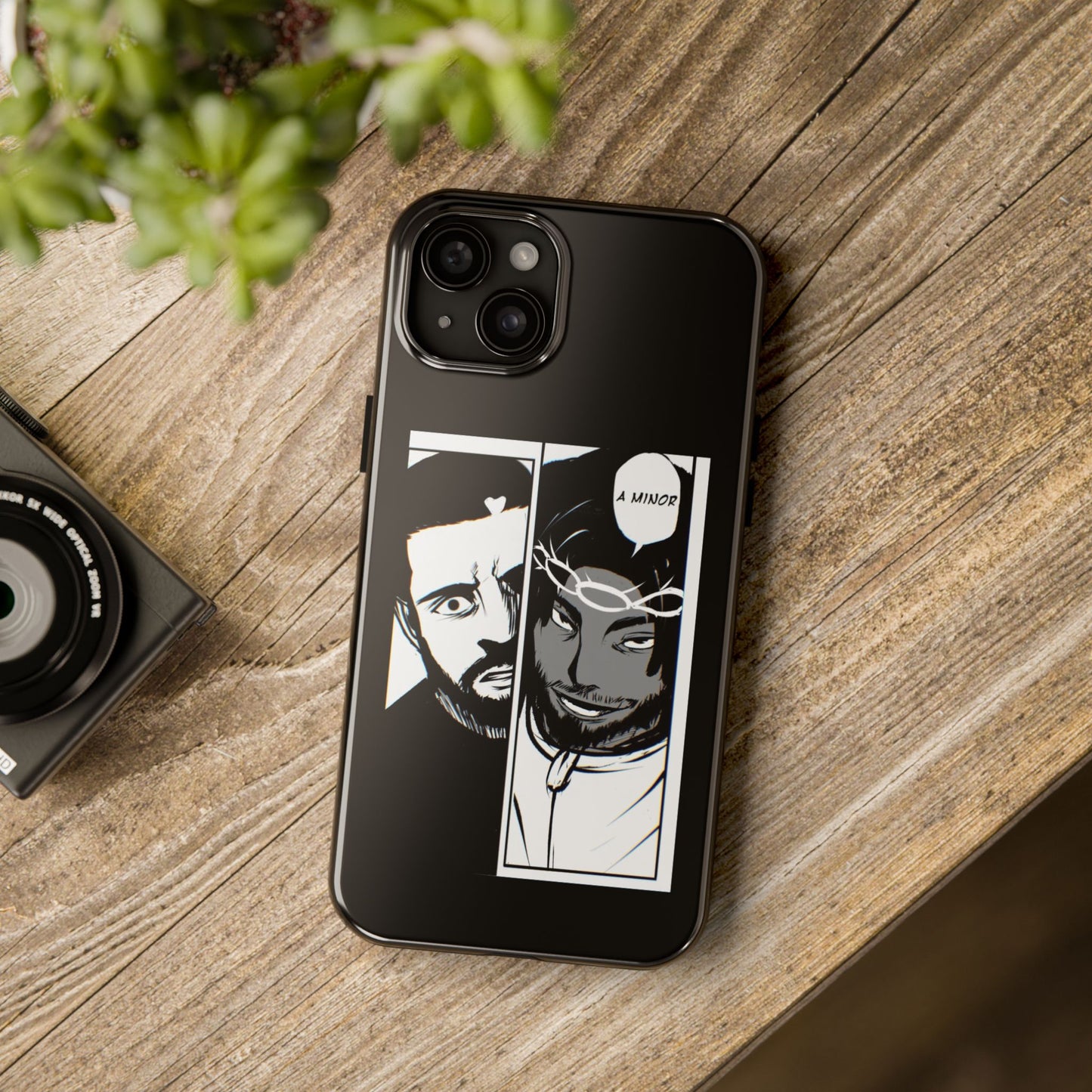 Kendrick Lamar Drake Anime Battle - Phone Case