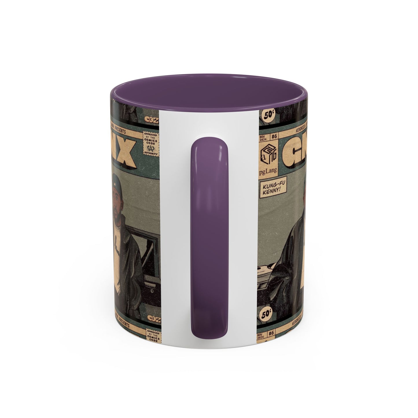 Kendrick Lamar "GNX" Comic Cover Mug – Hip-Hop Art Coffee Cup, Gift for Music Fans