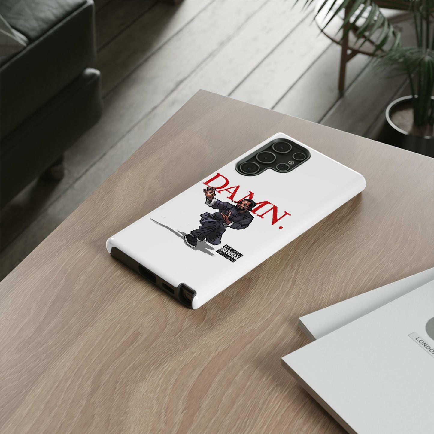 Kendrick Lamar “Kung Fu Kenny” DAMN Album Tough Phone Case – Shockproof Dual Layer Cover