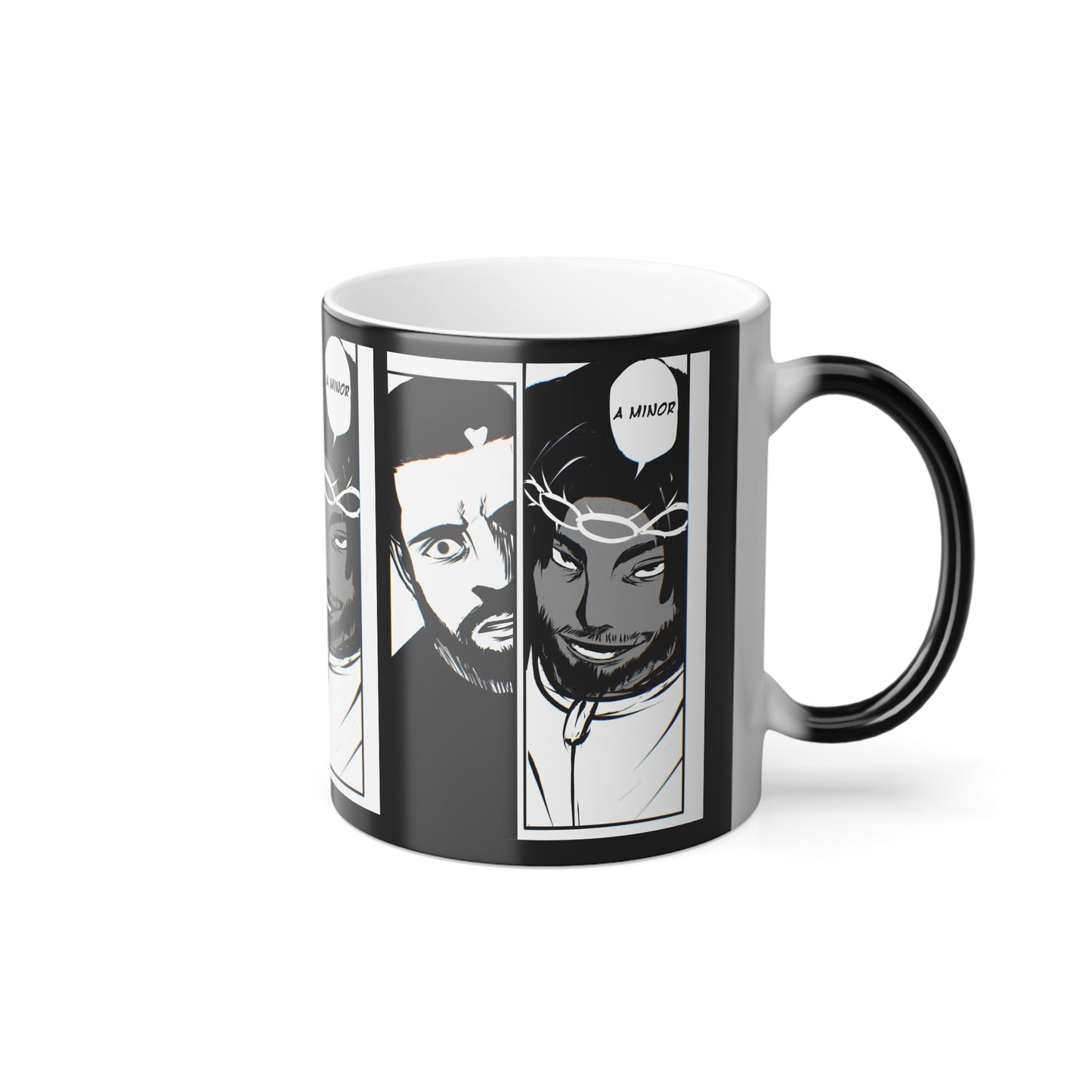 Kendrick Lamar Drake Anime Battle - Mug/Color Morphing Mug, 11oz