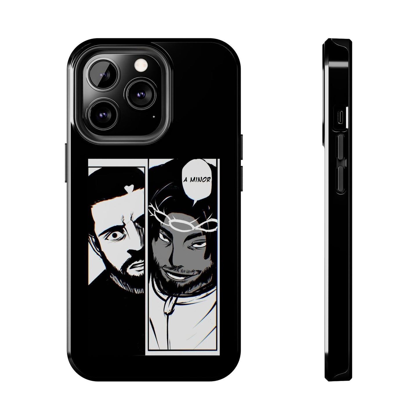 Kendrick Lamar Drake Anime Battle - Phone Case