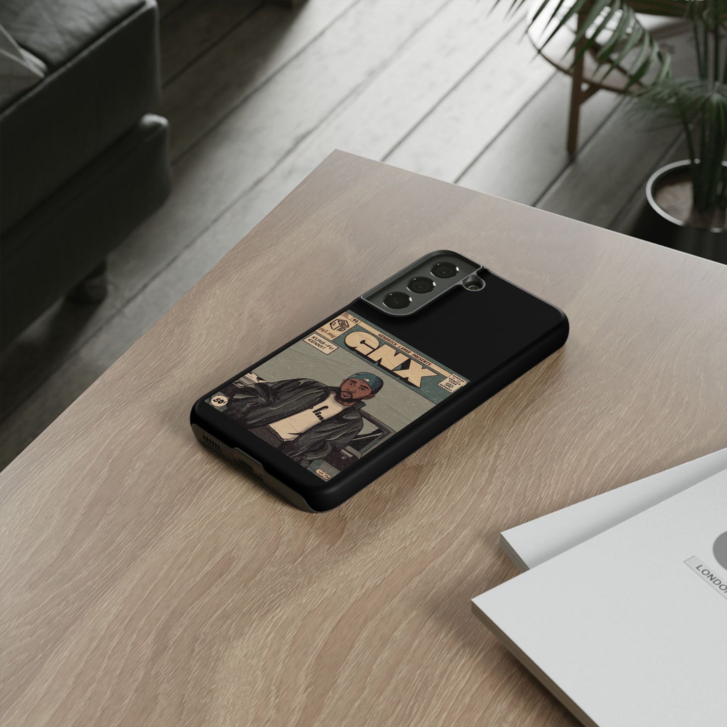 Kendrick Lamar "GNX" Comic Book Phone Case – Tough Shockproof Cover for iPhone, Samsung, & More