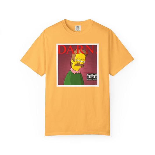 Kendrick Lamar X Simpsons 'Darn' Ned Flanders Mashup - T-shirt, Graphic Tee, Unisex