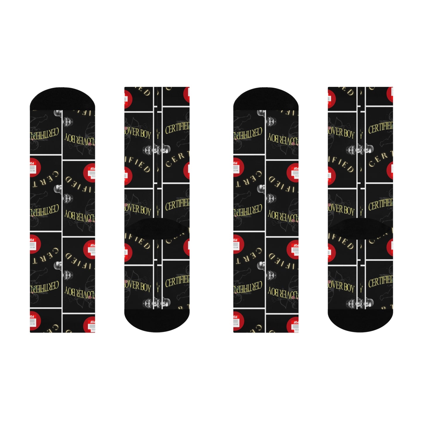 Kendrick Vs. Drake "Certified Lover Boy" Diss - Cozy Crew Socks