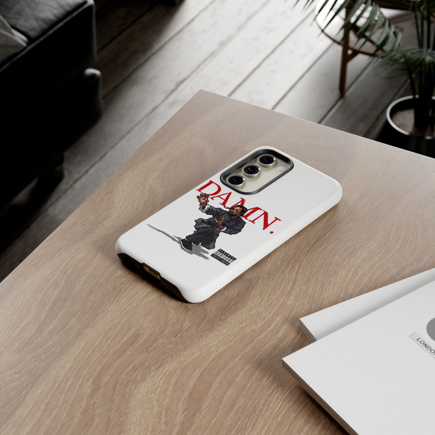 Kendrick Lamar “Kung Fu Kenny” DAMN Album Tough Phone Case – Shockproof Dual Layer Cover