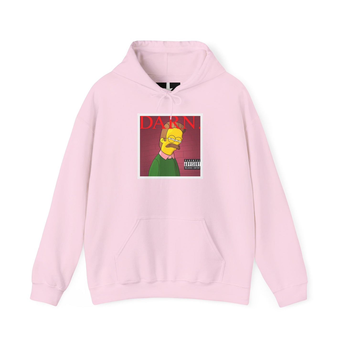 Kendrick Lamar X Simpsons "DARN" Ned Flanders Mashup Hoodie – Funny Rap Streetwear
