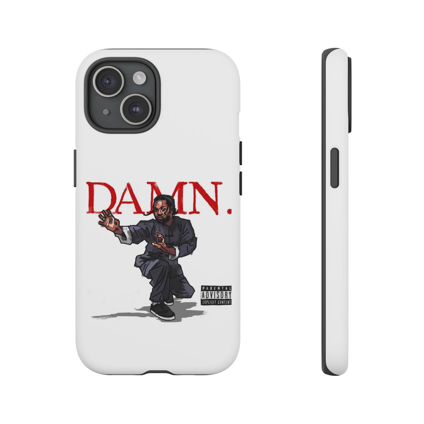 Kendrick Lamar “Kung Fu Kenny” DAMN Album Tough Phone Case – Shockproof Dual Layer Cover