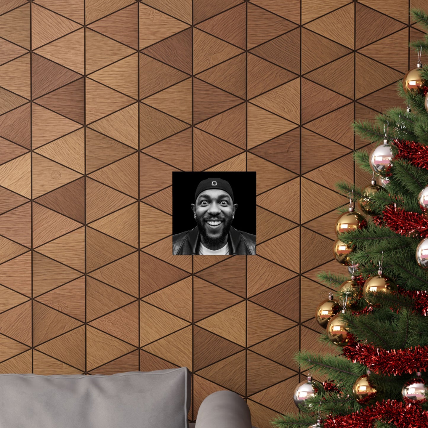 Kendrick Lamar Meme Face Mustard - Matte Posters
