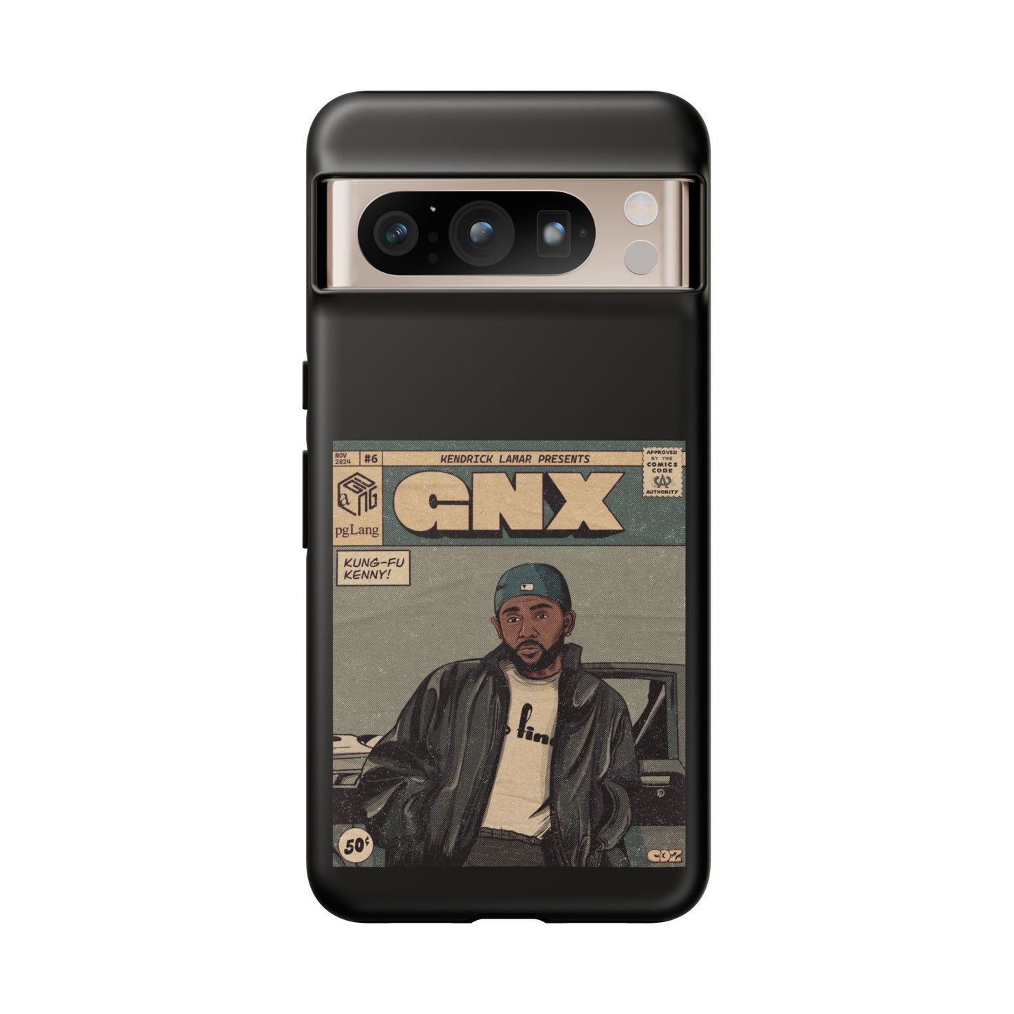 Kendrick Lamar "GNX" Comic Book Phone Case – Tough Shockproof Cover for iPhone, Samsung, & More
