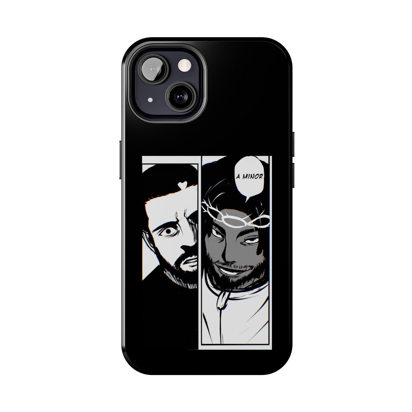 Kendrick Lamar Drake Anime Battle - Phone Case