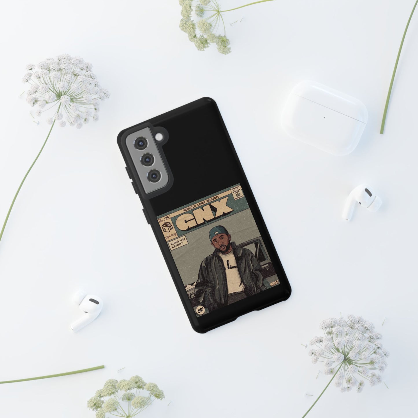 Kendrick Lamar "GNX" Comic Book Phone Case – Tough Shockproof Cover for iPhone, Samsung, & More