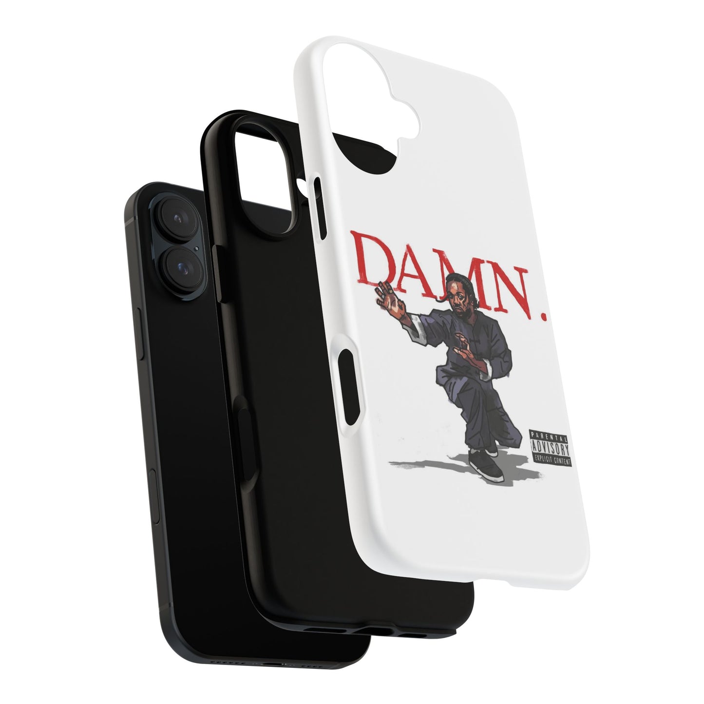 Kendrick Lamar “Kung Fu Kenny” DAMN Album Tough Phone Case – Shockproof Dual Layer Cover