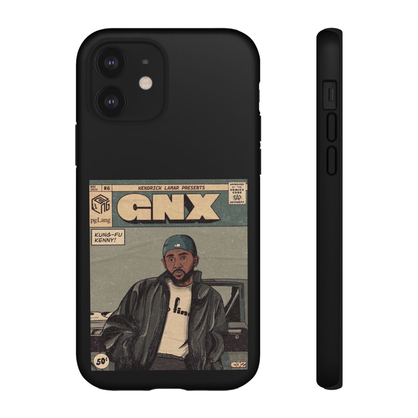 Kendrick Lamar "GNX" Comic Book Phone Case – Tough Shockproof Cover for iPhone, Samsung, & More
