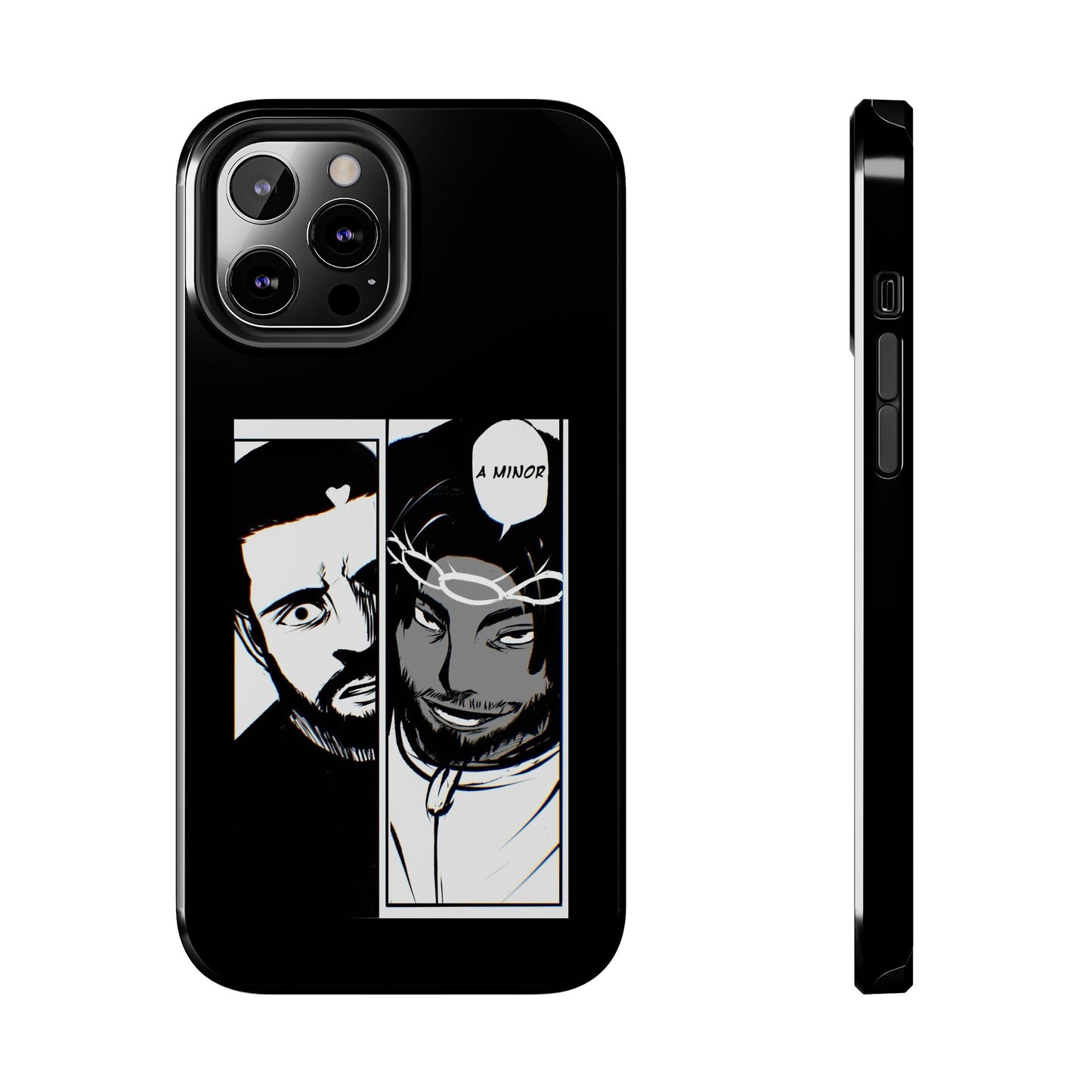 Kendrick Lamar Drake Anime Battle - Phone Case