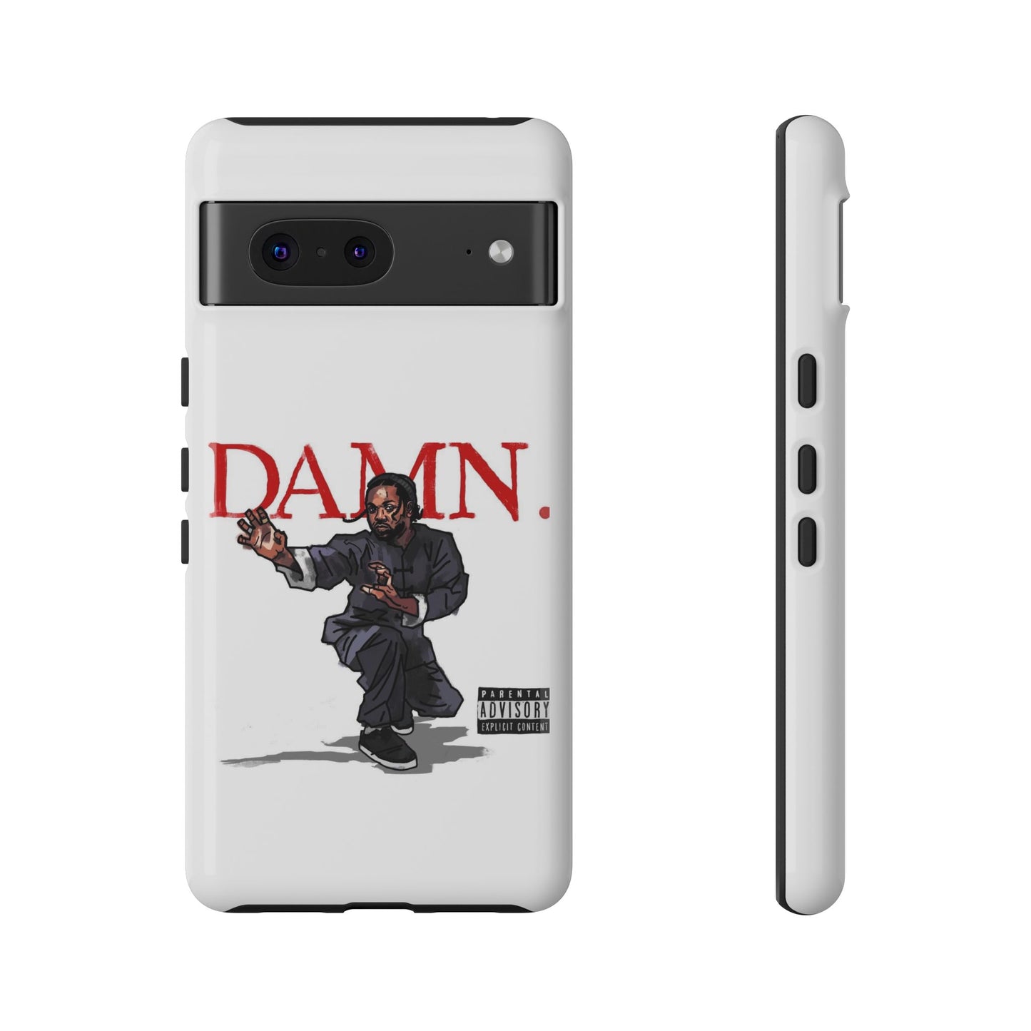Kendrick Lamar “Kung Fu Kenny” DAMN Album Tough Phone Case – Shockproof Dual Layer Cover