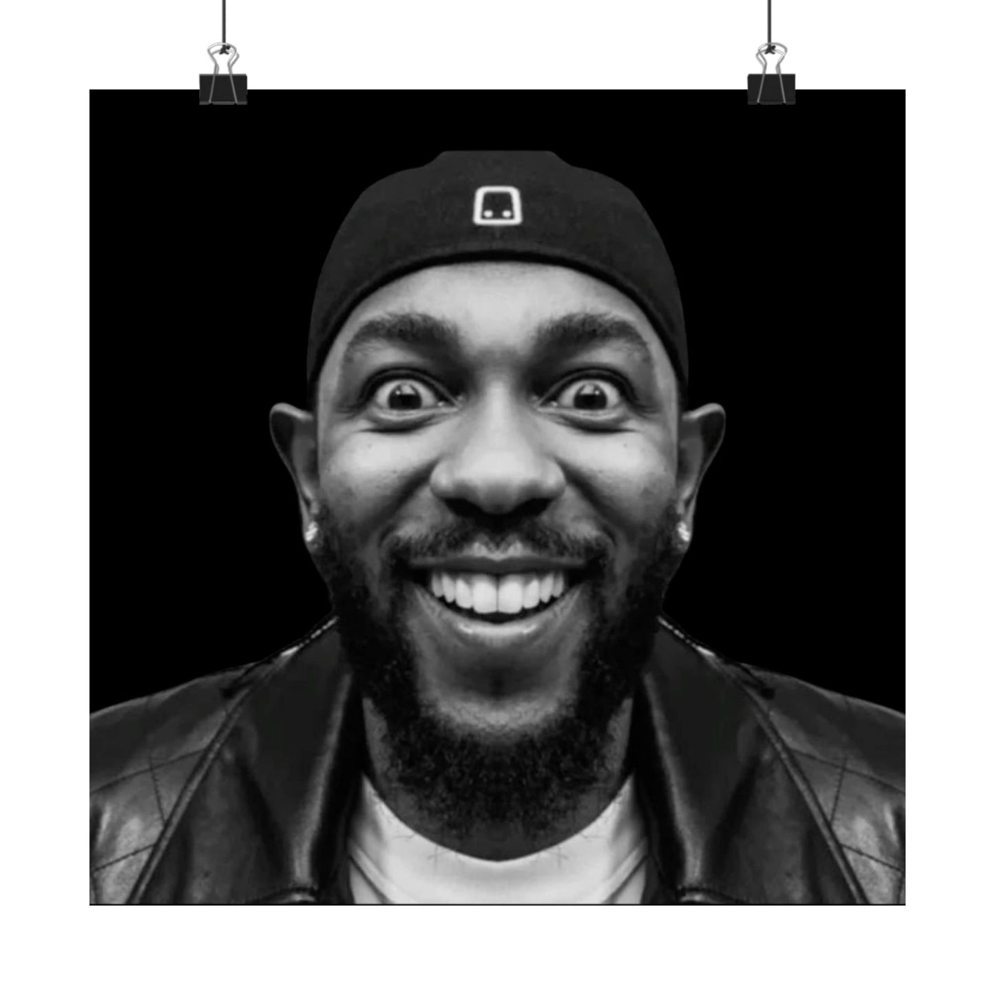 Kendrick Lamar Meme Face Mustard - Matte Posters