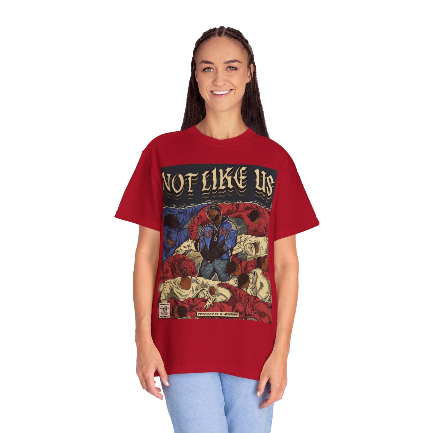 Kendrick Lamar "Not Like Us" Comic Cover - T-shirt