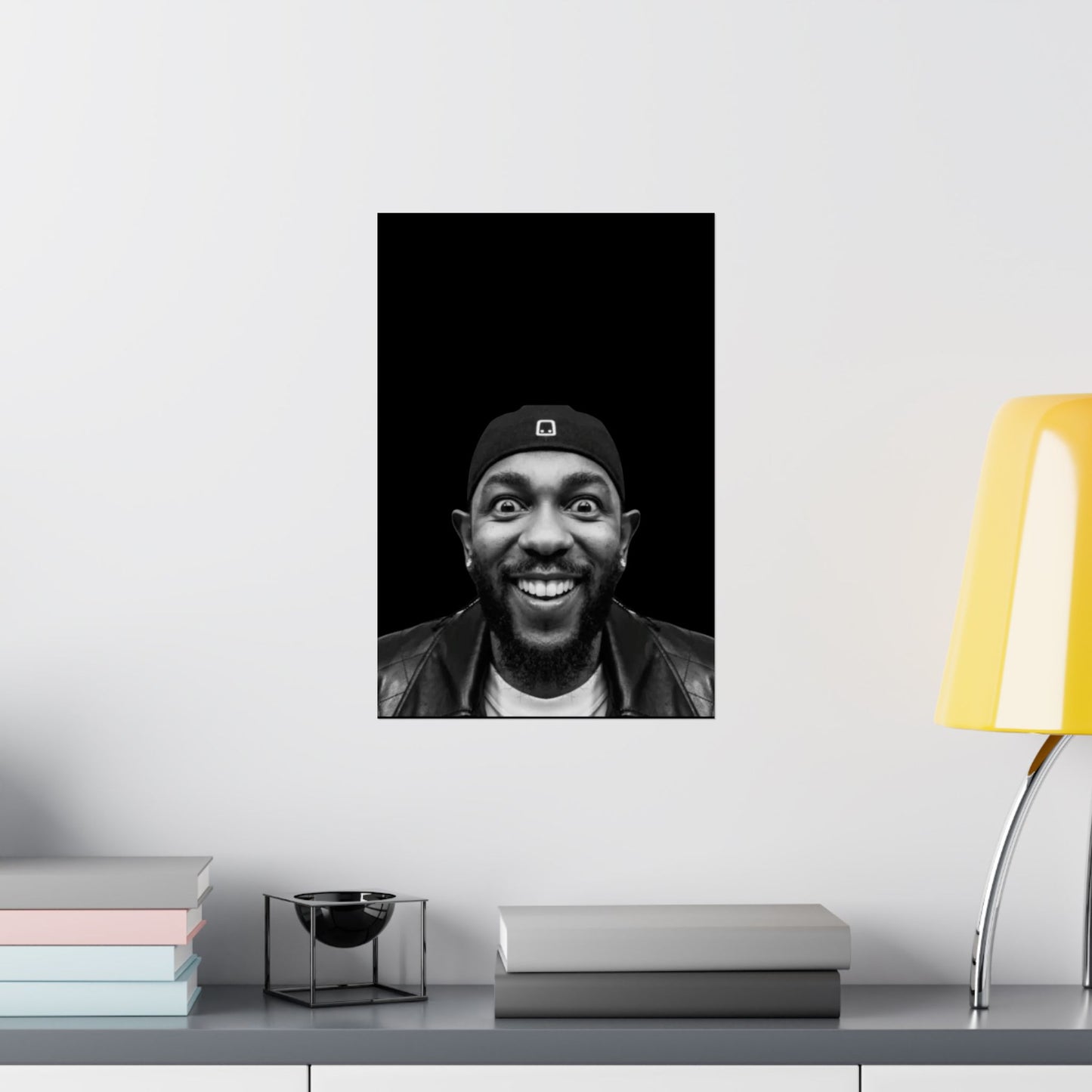 Kendrick Lamar Meme Face Mustard - Matte Posters