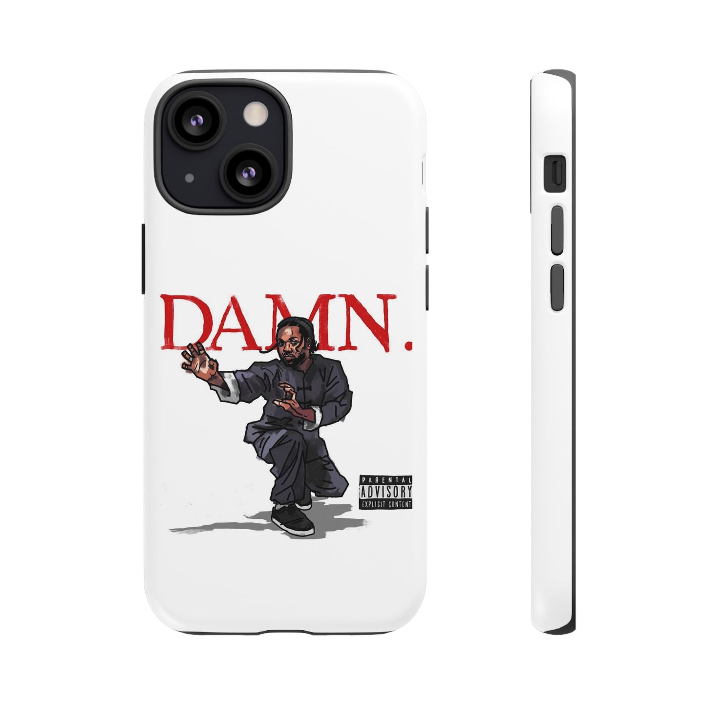 Kendrick Lamar “Kung Fu Kenny” DAMN Album Tough Phone Case – Shockproof Dual Layer Cover