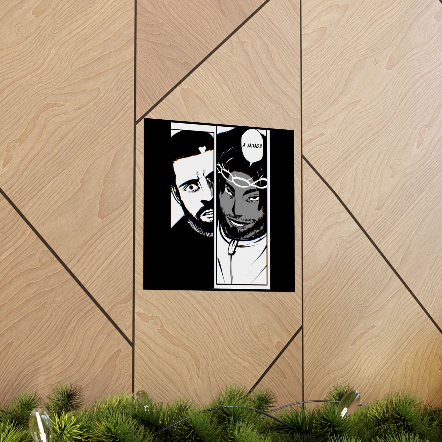 Kendrick Lamar Vs Drake Anime Battle - Matte Posters