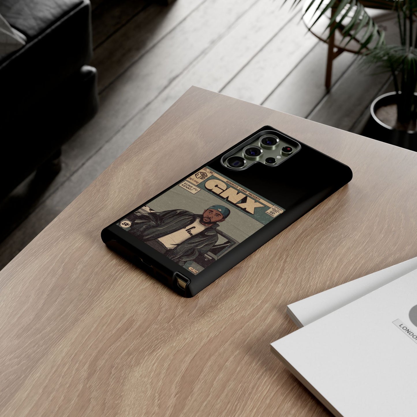 Kendrick Lamar "GNX" Comic Book Phone Case – Tough Shockproof Cover for iPhone, Samsung, & More