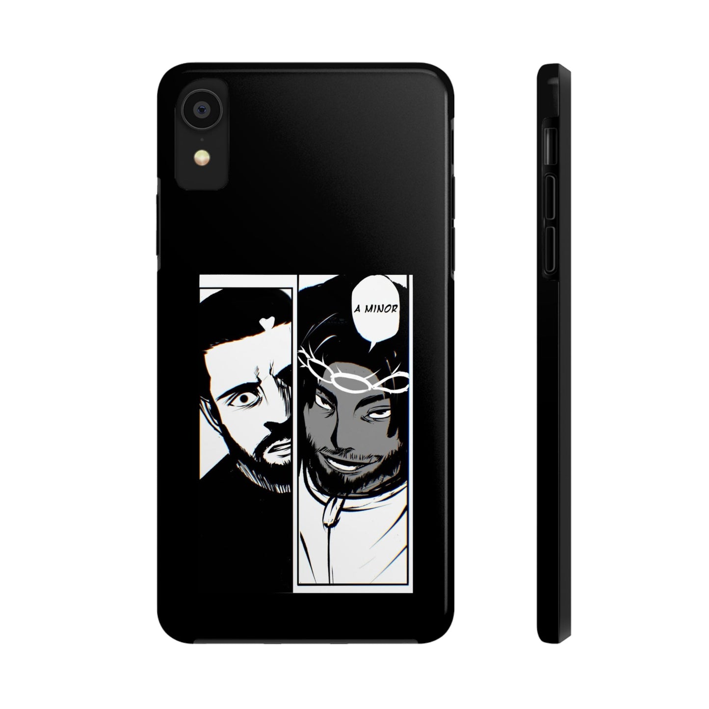 Kendrick Lamar Drake Anime Battle - Phone Case