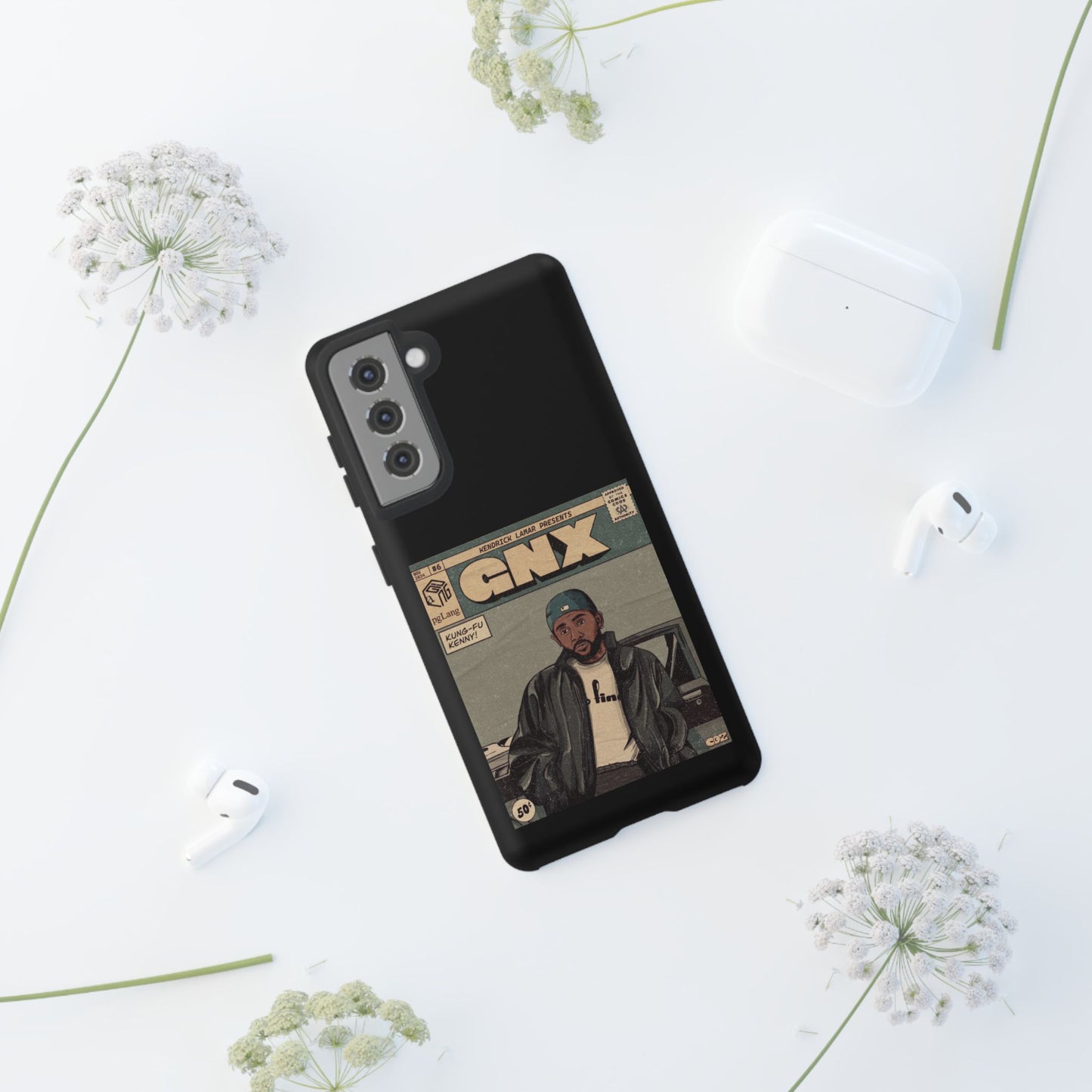 Kendrick Lamar "GNX" Comic Book Phone Case – Tough Shockproof Cover for iPhone, Samsung, & More