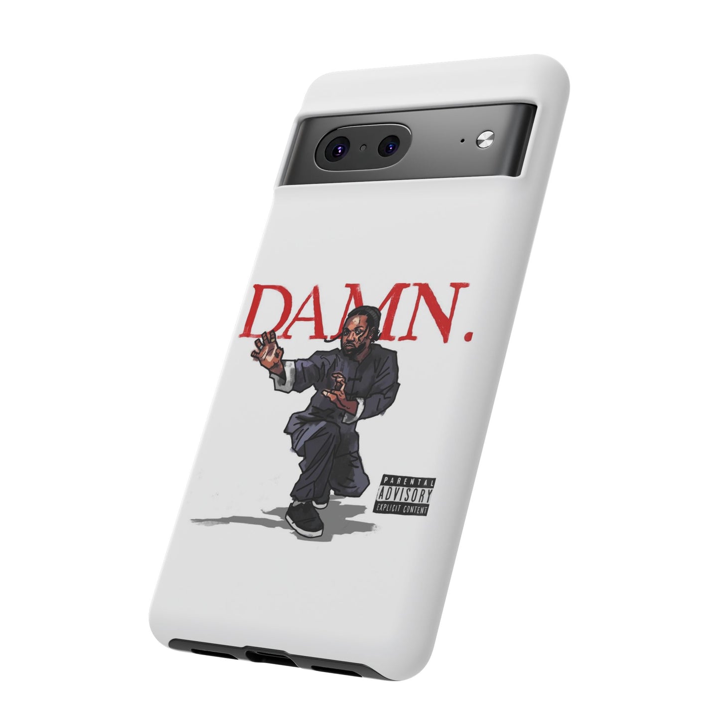 Kendrick Lamar “Kung Fu Kenny” DAMN Album Tough Phone Case – Shockproof Dual Layer Cover