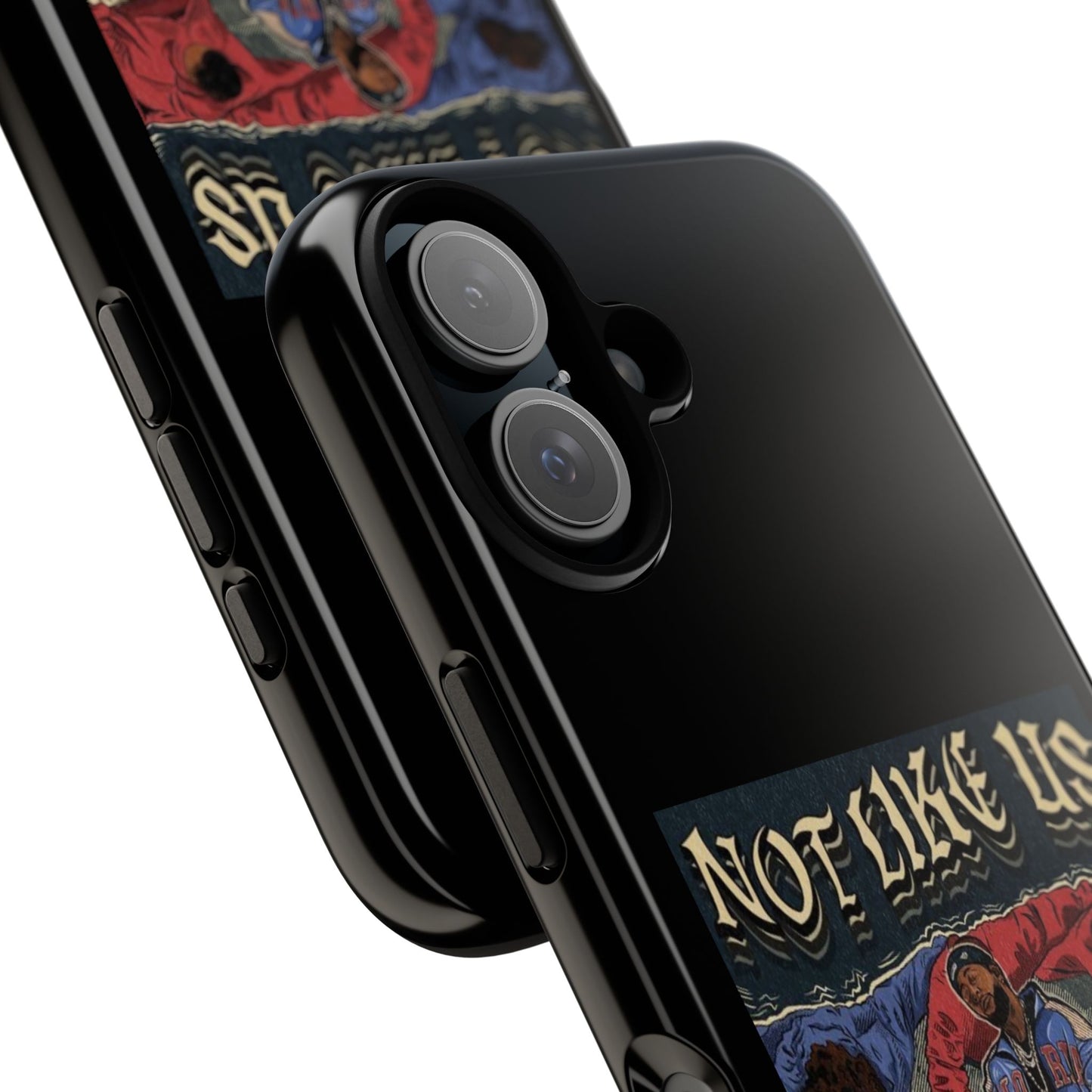 Kendrick Lamar "Not Like Us" Comic Book Cover Tough Phone Case – Hip Hop Art, Shockproof Dual-Layer Protection
