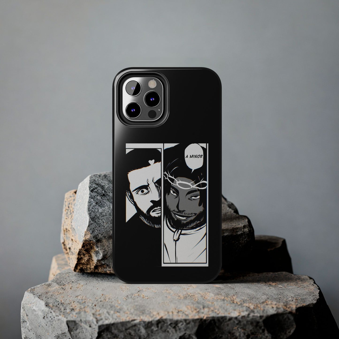 Kendrick Lamar Drake Anime Battle - Phone Case