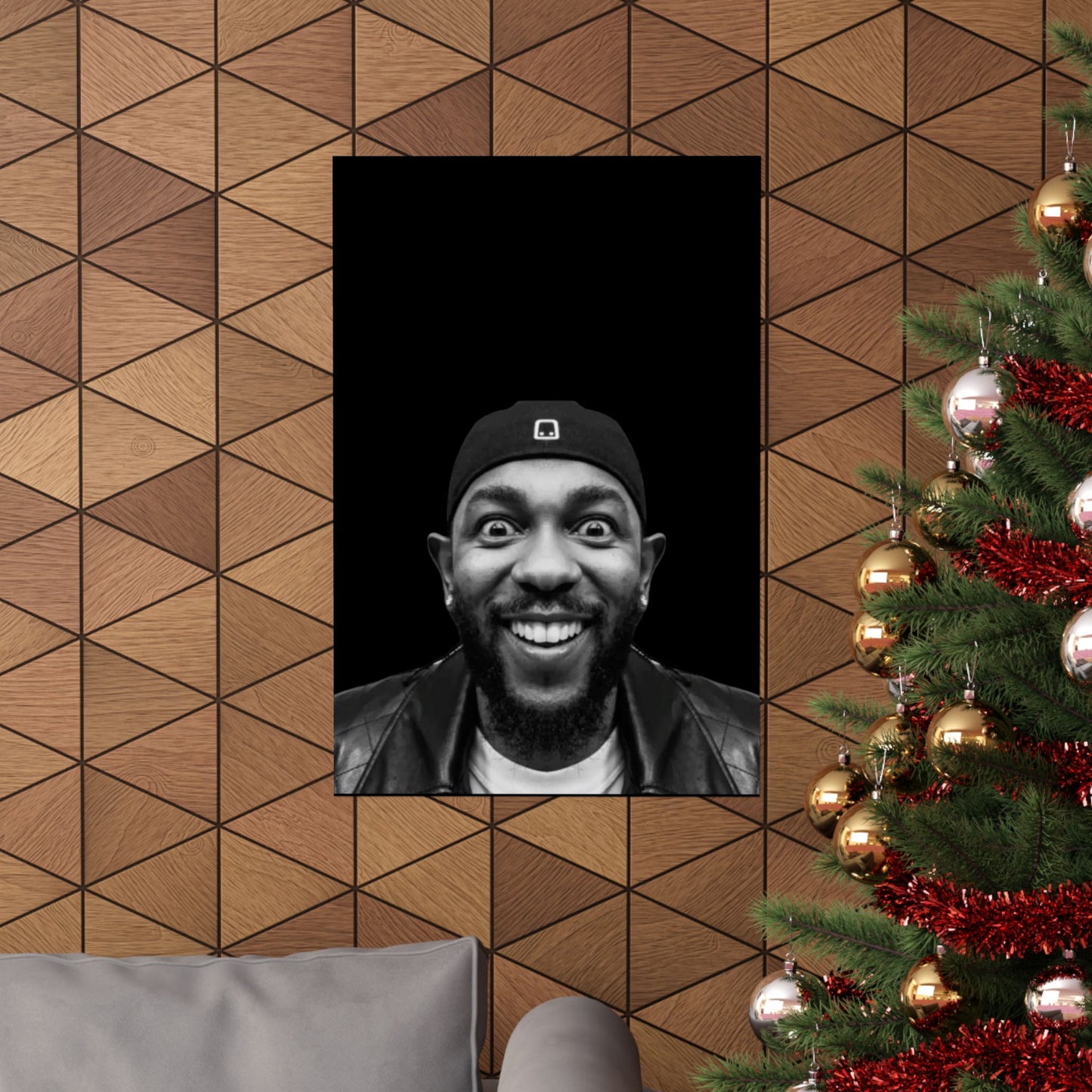 Kendrick Lamar Meme Face Mustard - Matte Posters