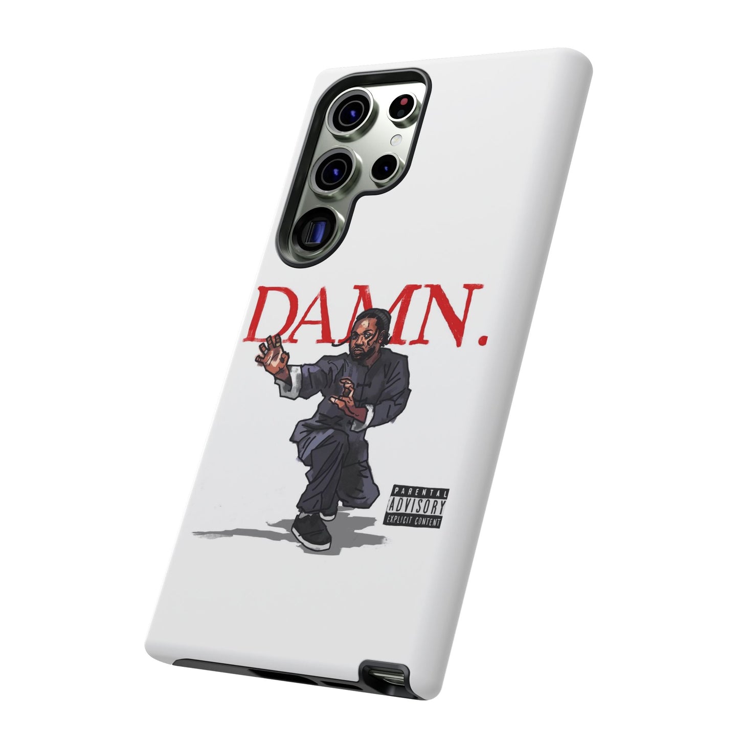 Kendrick Lamar “Kung Fu Kenny” DAMN Album Tough Phone Case – Shockproof Dual Layer Cover