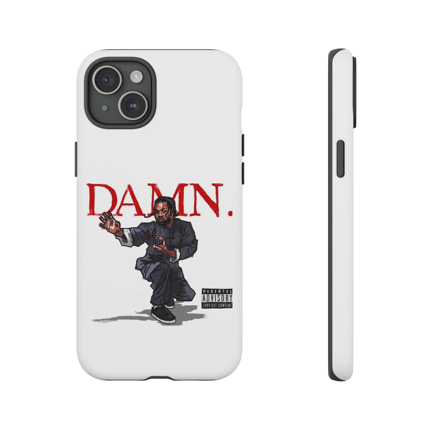 Kendrick Lamar “Kung Fu Kenny” DAMN Album Tough Phone Case – Shockproof Dual Layer Cover