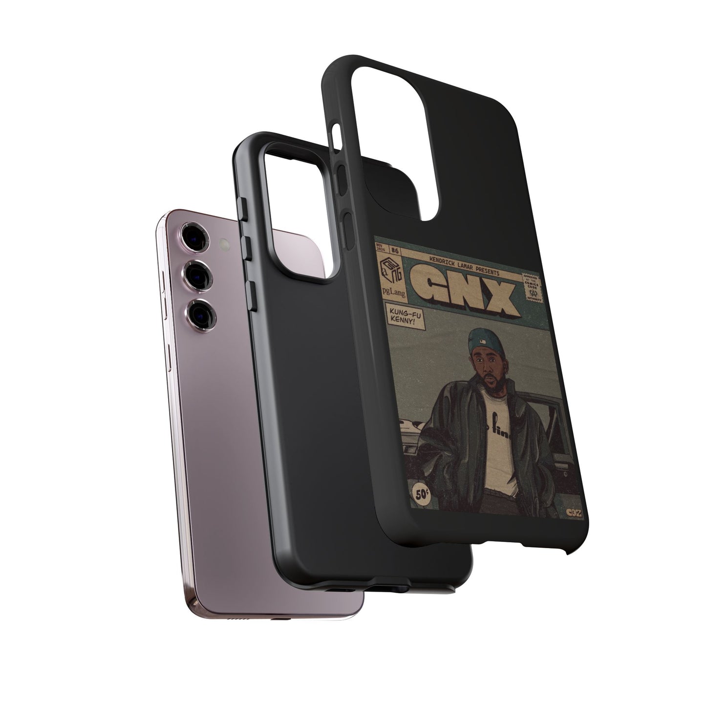 Kendrick Lamar "GNX" Comic Book Phone Case – Tough Shockproof Cover for iPhone, Samsung, & More