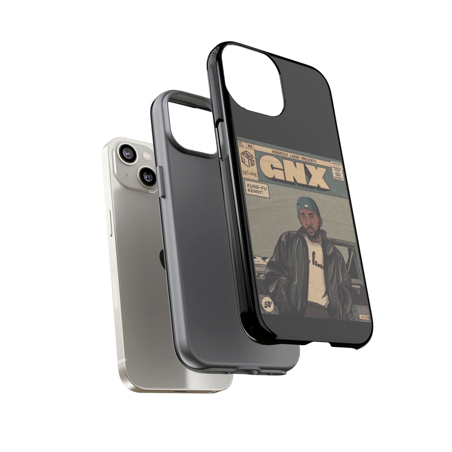 Kendrick Lamar "GNX" Comic Book Phone Case – Tough Shockproof Cover for iPhone, Samsung, & More