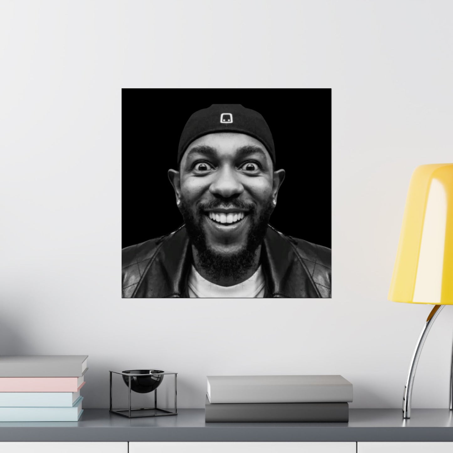 Kendrick Lamar Meme Face Mustard - Matte Posters