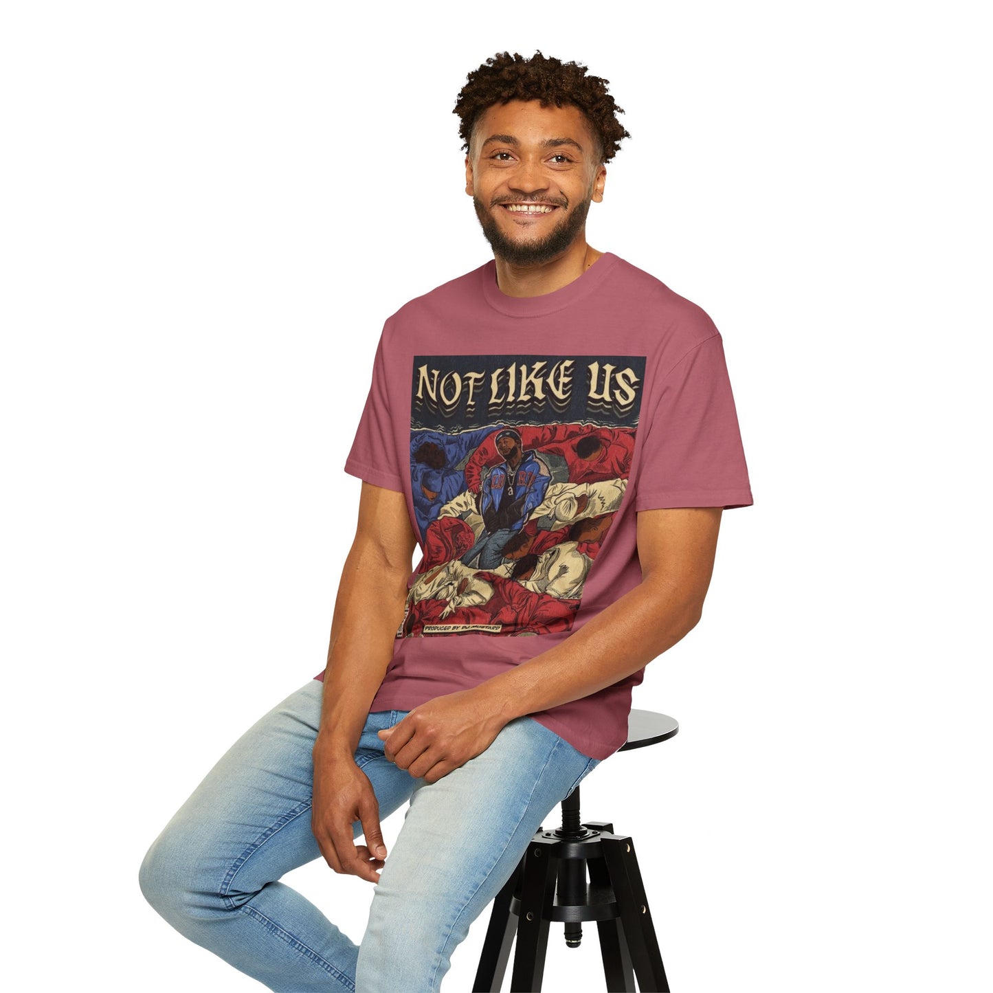 Kendrick Lamar "Not Like Us" Comic Cover - T-shirt