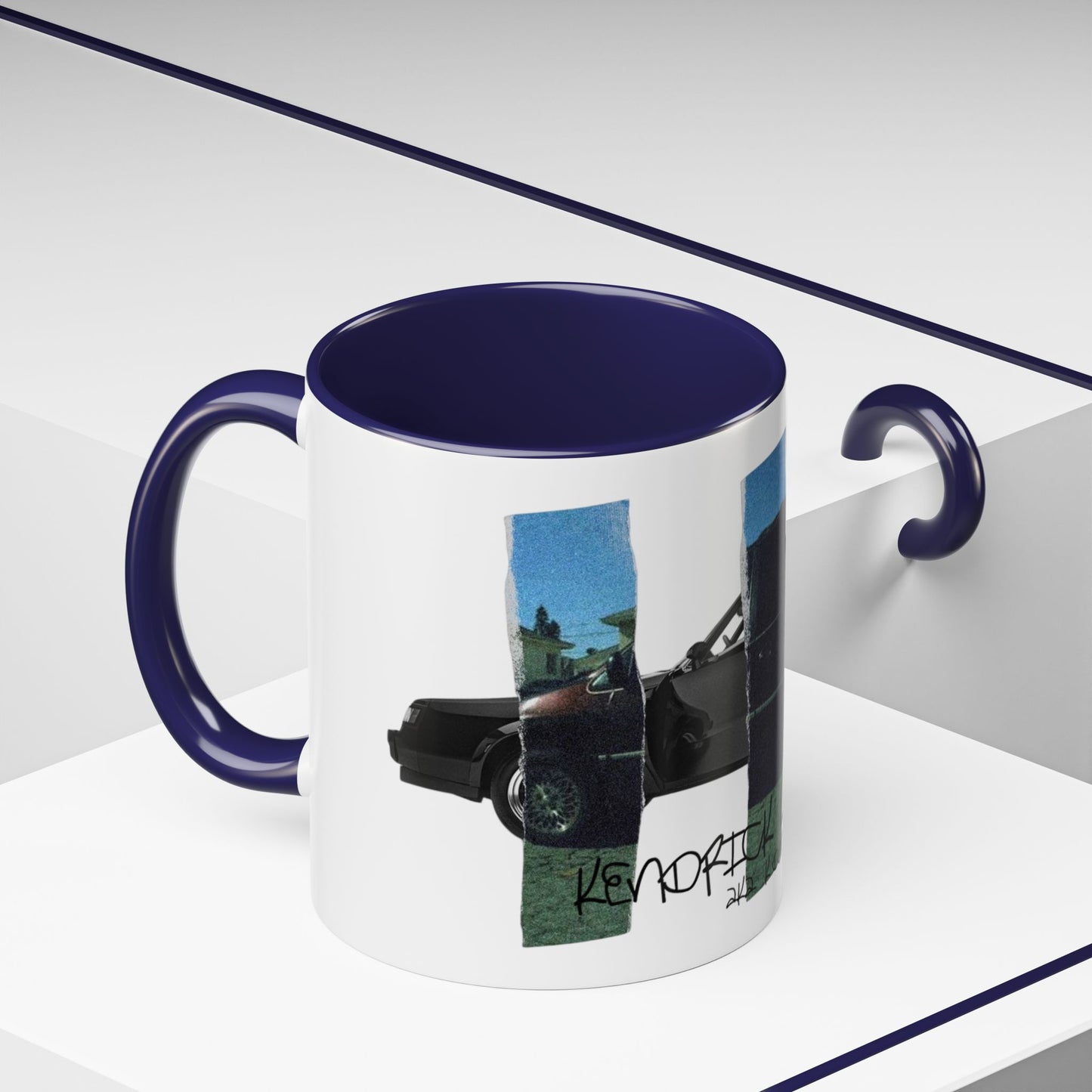 Kendrick Lamar GNX x Good Kid, M.A.A.D City Mashup Mug – Hip-Hop Fan Art Accent Coffee Cup