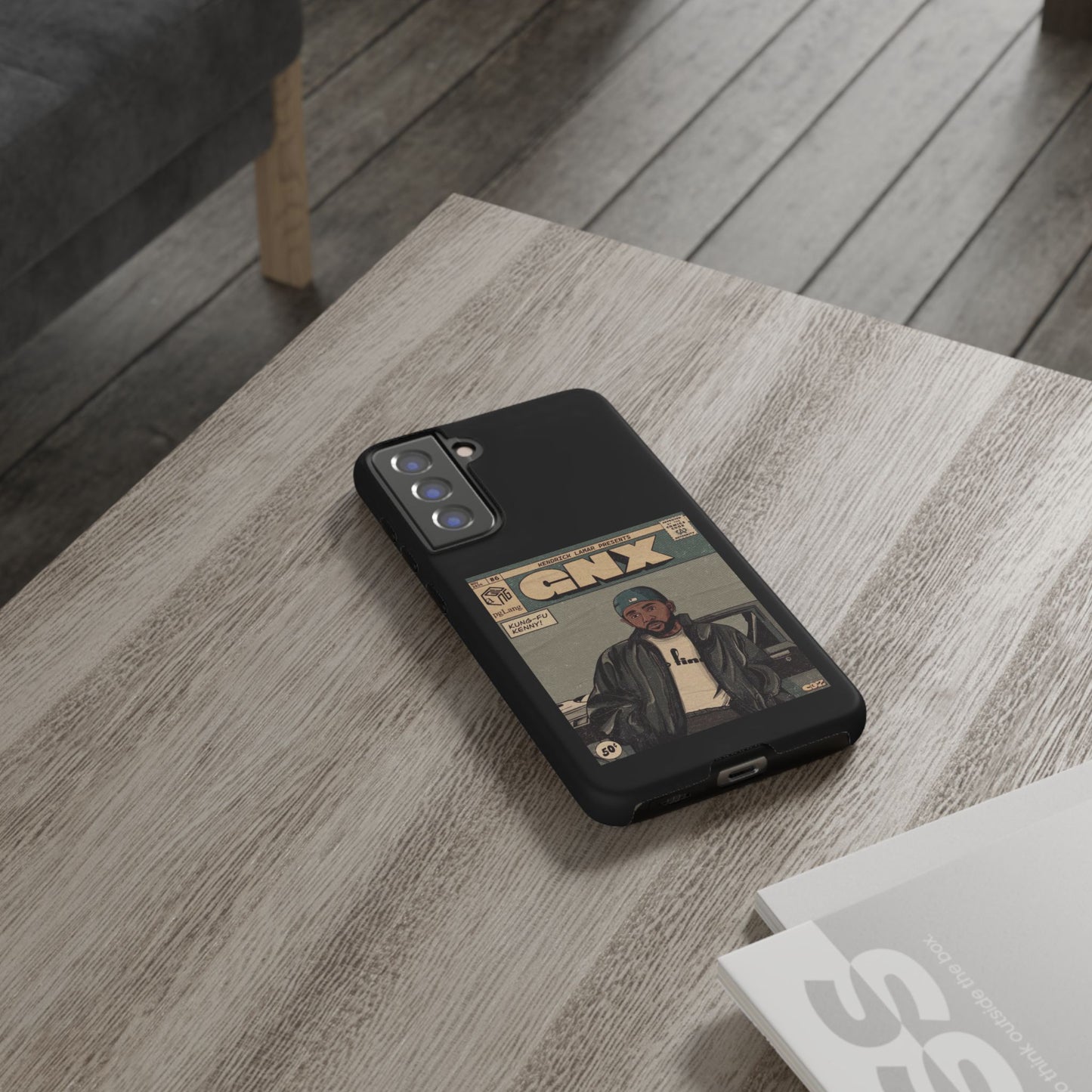 Kendrick Lamar "GNX" Comic Book Phone Case – Tough Shockproof Cover for iPhone, Samsung, & More